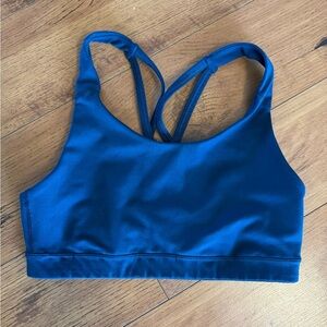 Old Navy Active Deep Blue Sports Bra Medium Support